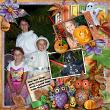 Trick or Treat Layout by  Deanna