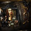 Mistress Of The Macabre by Veronica Spriggs Digital Art Layout 03