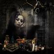 Mistress Of The Macabre by Veronica Spriggs Digital Art Layout 04
