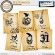 Halloween Journal Cards 1 by Aftermidnight Design