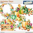 Autumn Days Clusters 1 by Aftermidnight Design