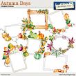 Autumn Days Cluster Frames by Aftermidnight Design