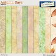 Autumn Days Papers 1 by Aftermidnight Design
