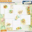 Autumn Days Watercolor Papers by Aftermidnight Design