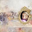 'Thankful' #digitalscrapbooking layout by AFT Designs - Amanda Fraijo-Tobin