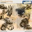 Thanksgiving Overlays by Aftermidnight Design