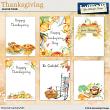 Thanksgiving Journal Cards by Aftermidnight Design 