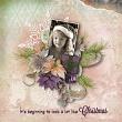 Snickerdoodle Designs Kit, Deck the Halls ,Layout by Robyn