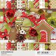 Gingerbread #digitalscrapbook Kit by AFT Designs - Amanda Fraijo-Tobin @Oscraps.com