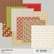 Gingerbread #digitalscrapbooking Papers by AFT Designs - Amanda Fraijo-Tobin