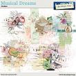 Musical Dreams Clusters by Aftermidnight Design