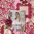 digital scrapbook layout "Pretty Ink Pink" by AFT Designs - Amanda Fraijo-Tobin
