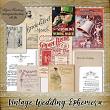 10 Pieces of Vintage WEDDING EPHEMERA by Idgie's Heartsong