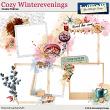 Cozy Winterevenings Cluster Frames by Aftermidnight Design 
