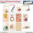 Cozy Winterevenings Journal Cards by Aftermidnight Design