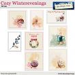 Cozy Winterevenings Stamps by Aftermidnight Design