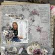 Vintage Elegance by Manu Digital Scrapbook Layout 16