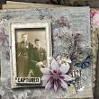 Vintage Elegance by Manu Digital Scrapbook Layout 21