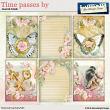 Time Passes By Journal Cards by Aftermidnight Design
