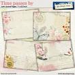 Time Passes By Junk Journals pages by Aftermidnight Design