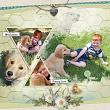 Love My Dog by Karen Schulz Digital Scrapbook Layout 10