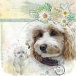 Love My Dog by Karen Schulz Digital Scrapbook Layout 12