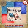 FREEDOM - Mini Kit 2 Papers by Idgie's Heartsong
