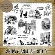 Snips and Snails - Set 3 by Idgie's Heartsong