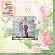 Layout using Snickerdoodle Designs Good Friends Kit