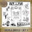 Snips And Snails - Set 4 by Idgie's Heartsong