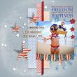 Layout using Freedom by Snickerdoodle Designs