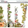 Love My Cat Digital Scrapbook Borders Preview by Karen Schulz Designs