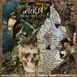 Spooktacular by Lynne Anzelc Digital Art Layout 2