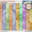 Autumn Travels Papers by Aftermidnight Design
