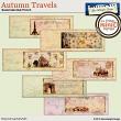 Autumn Travels Bookmarks by Aftermidnight Design