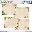 Nordic Woods Junk Journal Pages by Aftermidnight Design