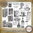 Season Of Gratitude - 14 PNG Stamps and ABR Brushes by Idgie's Heartsong