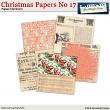 Christmas Papers No 17 by Aftermidnight Design 