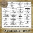 STATE SEALS - Set 2 - 31 PNG Stamps and ABR Brush Files by Idgie's Heartsong