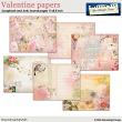 Aftermidnight Design Valentine papers