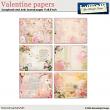 Aftermidnight Design Valentine papers