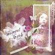 Digital Scrapbooking layout by AFT Designs - Amanda Fraijo-Tobin using Fresh Kit @Oscraps.com