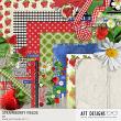 Strawberry Fields #digitalscrapbooking Kit by AFT Designs - Amanda Fraijo-Tobin @Oscraps.com