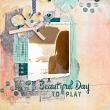"A Beautiful Day" #digitalscrapbooking layout by AFT Designs - Amanda Fraijo-Tobin