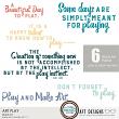 Art Play #digitalscrapbooking Word Art Quotes by AFT Designs - Amanda Fraijo-Tobin @Oscraps.com