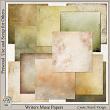 Writers Muse Digital Scrapbook Papers by Lynne Anzelc Designs