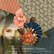 "Inner Beauty" #scrapbooking layout by AFT Designs - Amanda Fraijo-Tobin using 'A Beautiful Moment' kit