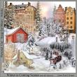 Winter Is Coming Digital Scrapbook Scenes Preview by Lynne Anzelc