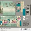 Life Montage 2 Page #digitalscrapbooking kit by AFT Designs - Amanda Fraijo-Tobin