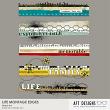Life Montage #digitalscrapbooking Word Art Borders by AFT Designs - Amanda Fraijo-Tobin
